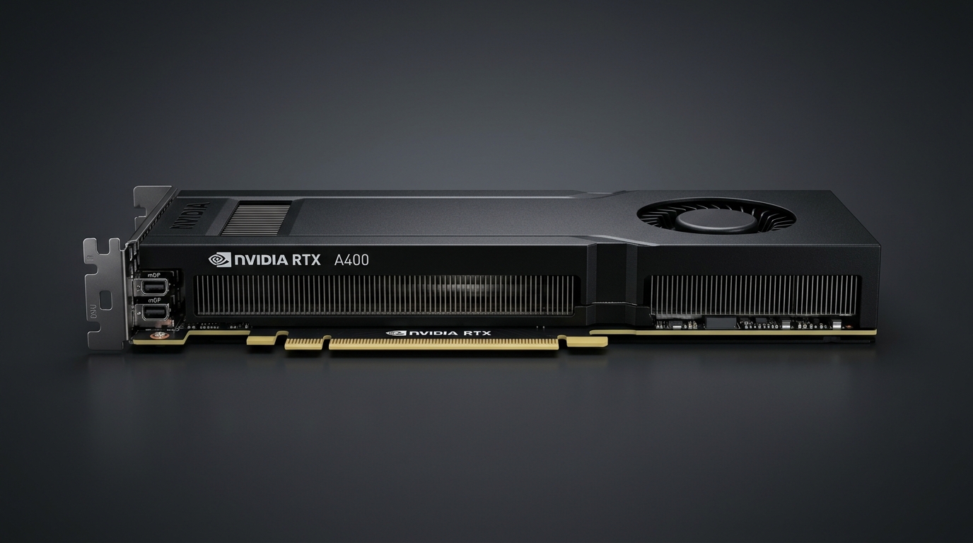 hacom vn card man hinh nvidia rtx a400 4gb gddr6 image 1